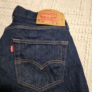 501 Levis 34w 30L